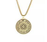Key of Solomon Necklaces Pentacle of the Sun Jupiter Stainless Steel Necklaces