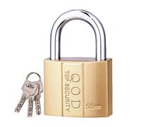 Key Padlock - Waterproof Meter Box Lock | Rust-Proof Small Padlock with Keys | Gym Locker Loock | Atomic Key Padloock Imitation Copper Lock for Locker, Fence and Outdoor
