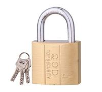 Key Padlock - Waterproof Meter Box Lock | Rust-Proof Small Padlock with Keys | Gym Locker Loock | Atomic Key Padloock Imitation Copper Lock for Locker, Fence and Outdoor