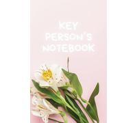 Key person's notebook (fressia): observation notes - 4 boxes per page | 80 pages notebook 5x8 size
