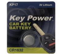 Key Power CR1632-KP Car Key Fob Lithium Battery 3 V