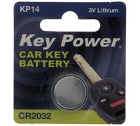 Key Power CR2032-KP Car Key Fob Lithium Battery 3 V