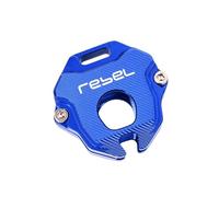 Key Protection Case For Hon@&da Rebel CM1100 REBEL 1100 1100T DCT Motorcycle CNC Accessories Key Cover Case Shell Keychain Keyring Key Chain Holder(Cover Blue)