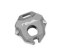 Key Protection Case For Hon@&da Rebel CM1100 REBEL 1100 1100T DCT Motorcycle CNC Accessories Key Cover Case Shell Keychain Keyring Key Chain Holder(Cover Titanium)