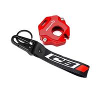 Key Protection Cover For H&ONDA Hornet CB750 HORNET CB 750 2023 2024 Motorcycle CNC Key Cover Key Case Key Shell Keyring Key Chain(Red3)