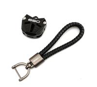 Key protective case For Ka@&wasaki Z650 Z 650 Z650RS 2017-2023 2024 CNC Motorcycle Key Case Cover Key Shell Key Ring Key Chain(1 set Black)