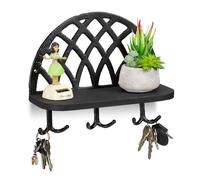 Key rack Compact Wall-Mounted Key Holder Vintage Key Holder Rustic Key Organiser