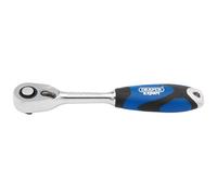 Draper 26504 1/2" Sq. Dr. 72 Tooth Soft Grip Reversible Ratchet