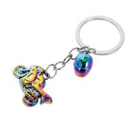 Key Ring, Motorcycle Keychain Motorbike Accessories Key Holder Car Shackle GadgetsNovelty Chain Alloy