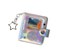 Key Ring Photo Album - Cute Retro Double-Sided Portable Keyring | Cute Card Stapler | For Children New Year Christmas Holidays Party Birth Home Car Grandparents