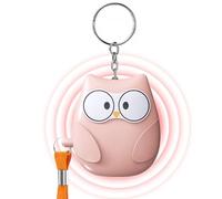 Key Ring with Alarm for Women | Portable 130 DB Security Key Chain | Multifunctional Personal Protection Device with Light | Compact and Reliable Self Defense Tool for C