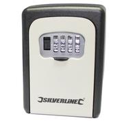Silverline Key Safe Wall-Mounted - 121 x 83 x 40mm