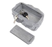 Key Safe -Outdoor Hidden Key Storage Rock Large Size Realistic Hidden Keys Holder Looks & Feels Like Real Stone Safe for Outdoor Travel Garden Or Yard Geocaching Waterproof