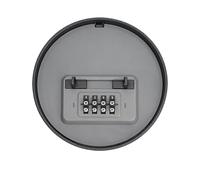 Key Safe with Combination Lock - Wall Mountable Security Storage | Round Safe Jewelry Safe with Lock,Suitable for Money, Jewelry, Valuable Items, Home, Office, Students