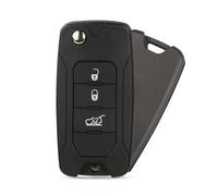 Key Shell 2/3/4 Buttons Flip Car Key Shell Case SIP22 Blade Housing For Jeep For Wrangler For Renegade 2015-2018 MASHRGX(3 Buttons)