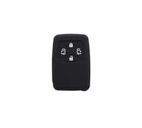 Key Shell 4 Buttons Car Key Case Cover For Toyota For Estima For Alphard For Vellfire(Black)