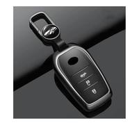 Key Shell Alloy Car Key Case Cover Shell Fob For Alphard For PREVIA For Voxy For Noah For Esquire For Vellfire For Harrier 3Buttons Accessories Car Key Cover(Sel 2)