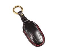 Key Shell Car Key Case Cover Fob Protector Keychains Holder Keyring Shell For Tesla For Model 3 Y S X 2020(Black)