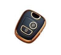 Key Shell Car Key Case Cover Shell Fob Keychain For Citroen C1 C2 C3 C4 For Picasso(Black)