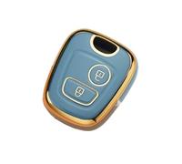 Key Shell Car Key Case Cover Shell Fob Keychain For Citroen C1 C2 C3 C4 For Picasso MASHRGX(Grey)