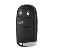 Key shell for Jeep Compass 2017, Replace Broken/Worn Key Fob With Uncut Sip22 Blade(3b Suv)
