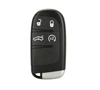 Key shell for Jeep Compass 2017, Replace Broken/Worn Key Fob With Uncut Sip22 Blade(4 Buttons)