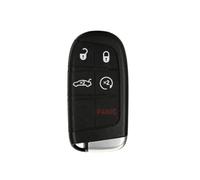 Key shell for Jeep Compass 2017, Replace Broken/Worn Key Fob With Uncut Sip22 Blade(4 Plus 1)