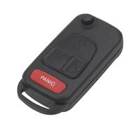 Key Shell For Mercedes For Benz SLK E113 A C E S W168 W124 W202 W203 1/2/3/4 Button Flip Folding Car Key Case Shell(4 Buttons)
