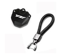 Key Shell For YAM&AHA YZF R1 R1M R3 R25 R6 R125 600R 750R YZFR25 YZFR6 YZFR3 Keychain(Black2)