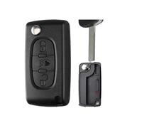 Key Shell Holder Flip Remote Car Key Shell Case HU83 VA2 For Citroen C2 C3 C4 C5 C6 For Xsara Key Shell(L)