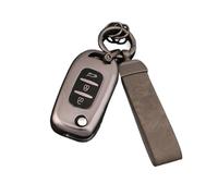 Key Shell Holder TPU Car Flip Key Case Cover For Kadjar For Captur For Megane For Sandero For Stepway For Logan For Clio 5 2022 For Arkana 2020 2021 Key Shell(Grey Set 3)
