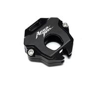 Key shell protective cover For Hon@&da Africa Twin CRF1100/L CRF 1000L XRV750 All Year Motorcycle Aluminum Keychain Case Shell & Embroidery Key Ring(KC Black)