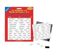 Key Stage 1 Magnetic Words for Years 1 & 2 - Pack 1 | Phonics & Sight-Word Magnets | Sentence Building & Spelling Practice Game for Kids