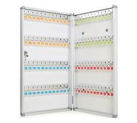 Key Storage Box with Lock 120 Key with Tags Security Key Cabinet for 24 32 48 96 120 Keys Key Keeper for Home and Office Use