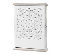 Key Storage Lock Box | Modern Organizer Cabinet Home Decor - Wooden Decorative Key Storage Holder,for Jewelry Small Items Birthday Holiday Housewarming Hallway Front Door