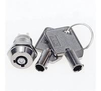 Key Switch ON/Off D102 12mm Micro Barrel Electronic Key Lock Switch 2 Positon with Key 2 2A 250VAC /4A 125VAC