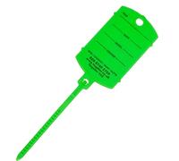 Key Tags - Motor Dealership Plastic Key Tags (200) with self looping Tails (Green)