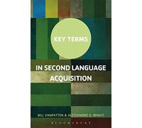 Key Terms in Second Language Acquisition