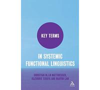 Key Terms in Systemic Functional Linguistics