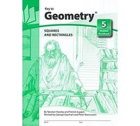 Key to Geometry 5 Student Workbook: Squares and Rectangles