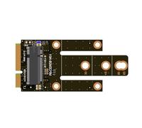 Key To MPCIE Slot Adapter With Integrated Card Holder For Module To Motherboards