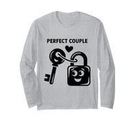 Key to My Heart Love Lock Romantic Symbol Long Sleeve T-Shirt