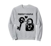 Key To My Heart Love Lock Romantic Symbol Sweatshirt