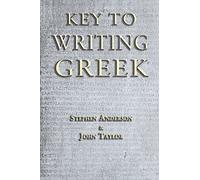 Key to Writing Greek