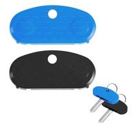 Key Turner Aid, 2 PCS Easy Grip Key Handles for Elderly, Arthritis, Disabled, Weak Hands, MS, Parkinson’s Ergonomic Handle Helps Turn Keys with Ease - Black & Blue