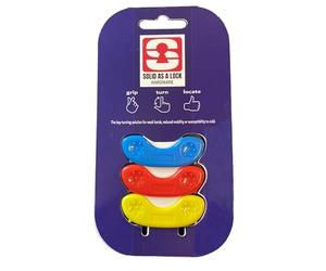 Key Turner Aid Tool for Weak Hands Arthritis Mobility 3 Pack by Solid As A Lock Hardware