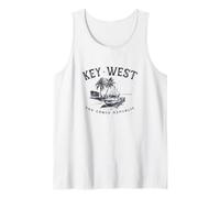 Key West Fishing Boat Conch Republic Tackle Gift Tank Top