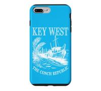 Key West Florida Keys Boat Palm Vintage Island Case for iPhone 7 Plus/8 Plus
