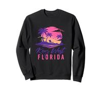 Key West Florida - Retro Spring Break Beach Vacation Summer Sweatshirt