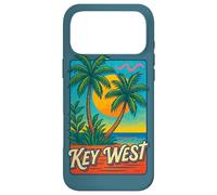 Key West Florida Retro Sunset Palm Island Vacation Case for iPhone 17 Pro Max